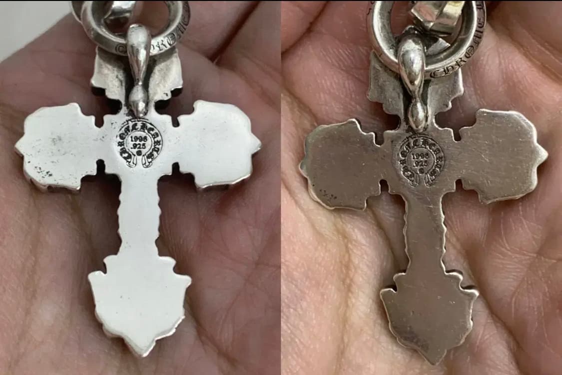 크롬하츠 필리그리xs 베일+페이퍼체인24인치  상품이미지4