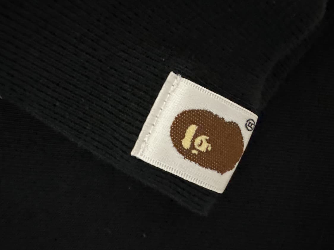 (2XL) 베이프 롱슬리브 블랙 상품이미지3