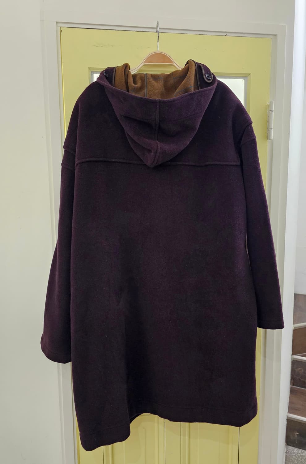 Mitsumine U.K 딥퍼플 떡볶이 코트 상품이미지10