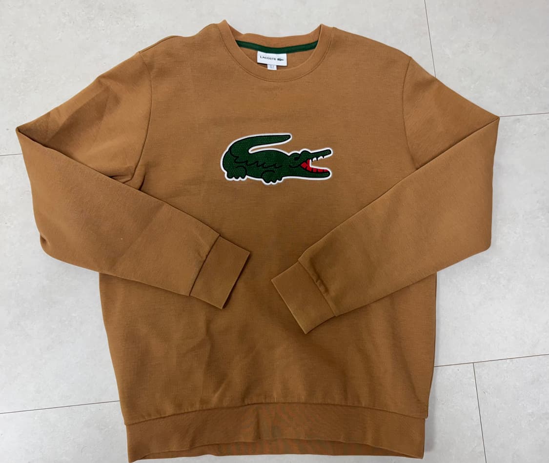 라코스테 빅로고 맨투맨 M 상품이미지1