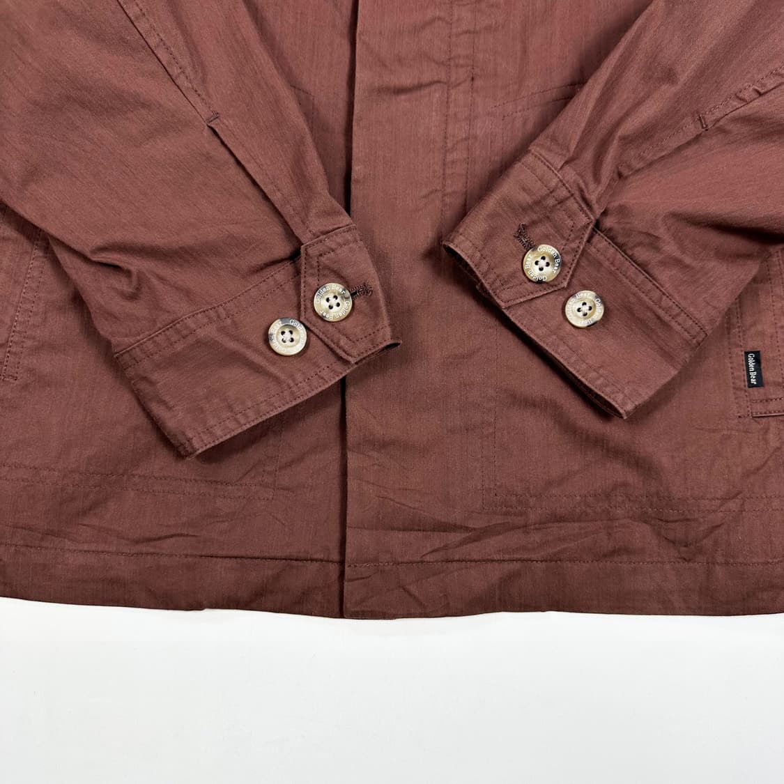 골든베어 재팬 브라운 블루종 자켓 (L) 상품이미지4