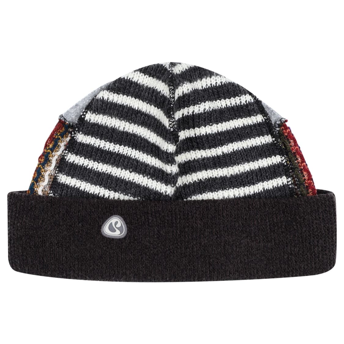 코이세이오 패치워크 비니 브라운 상품이미지1