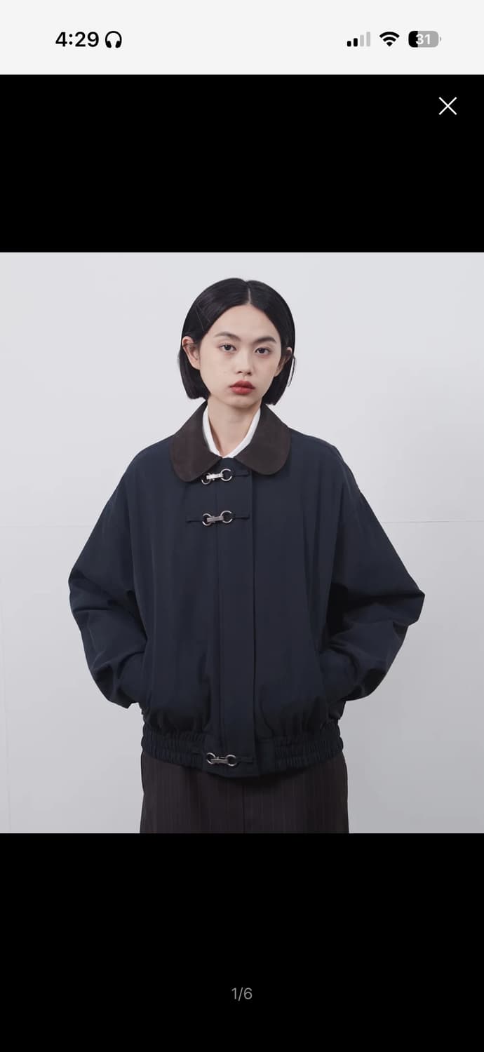 오헤시오 버클 봄버 자켓 상품이미지1