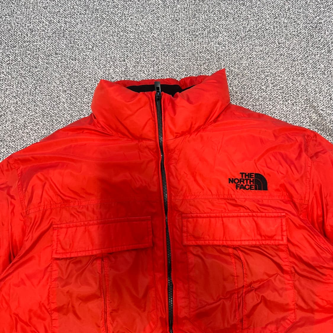노스페이스 오렌지 패딩 상품이미지2