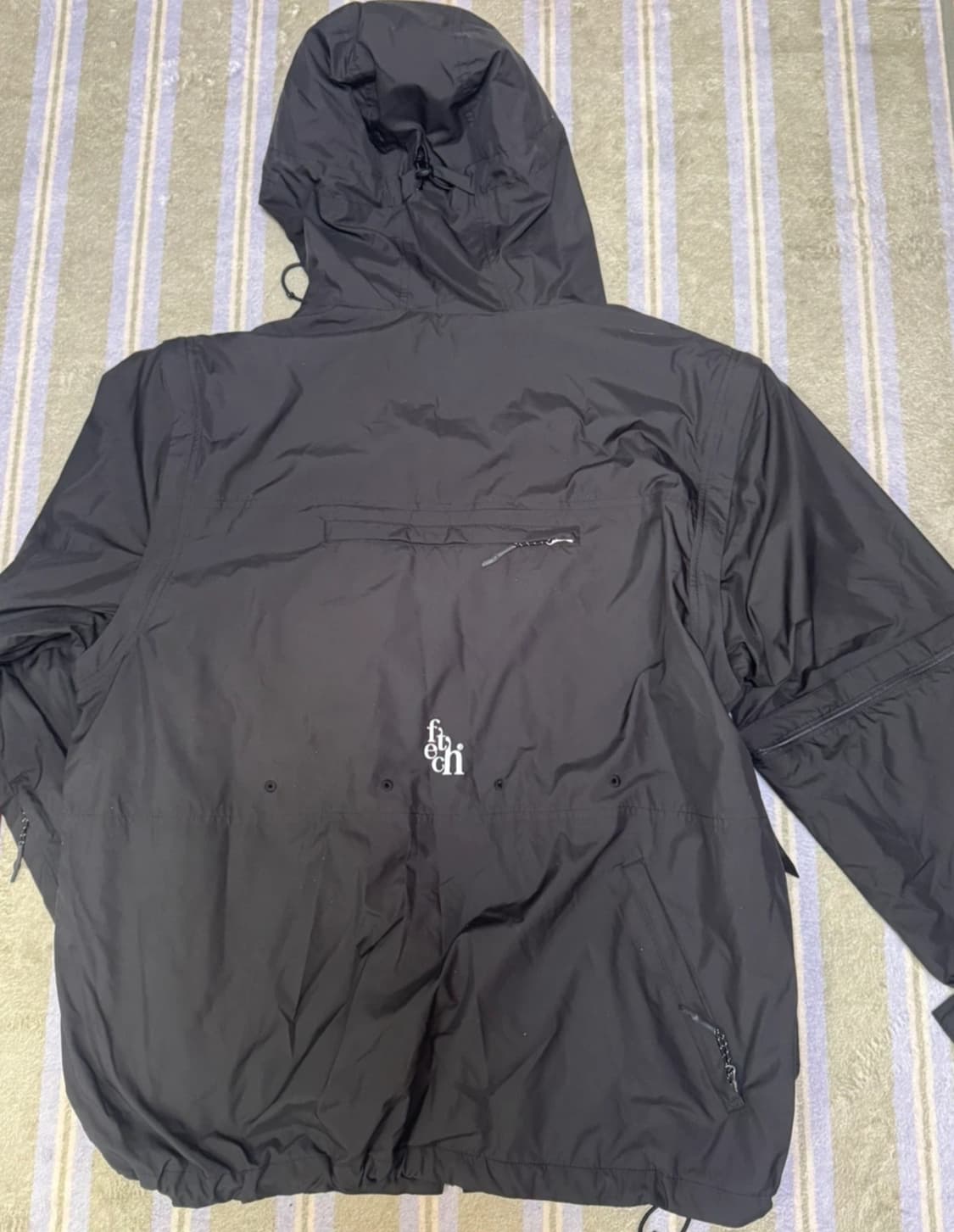 페치선데이 바람막이 XL 블랙 상품이미지2