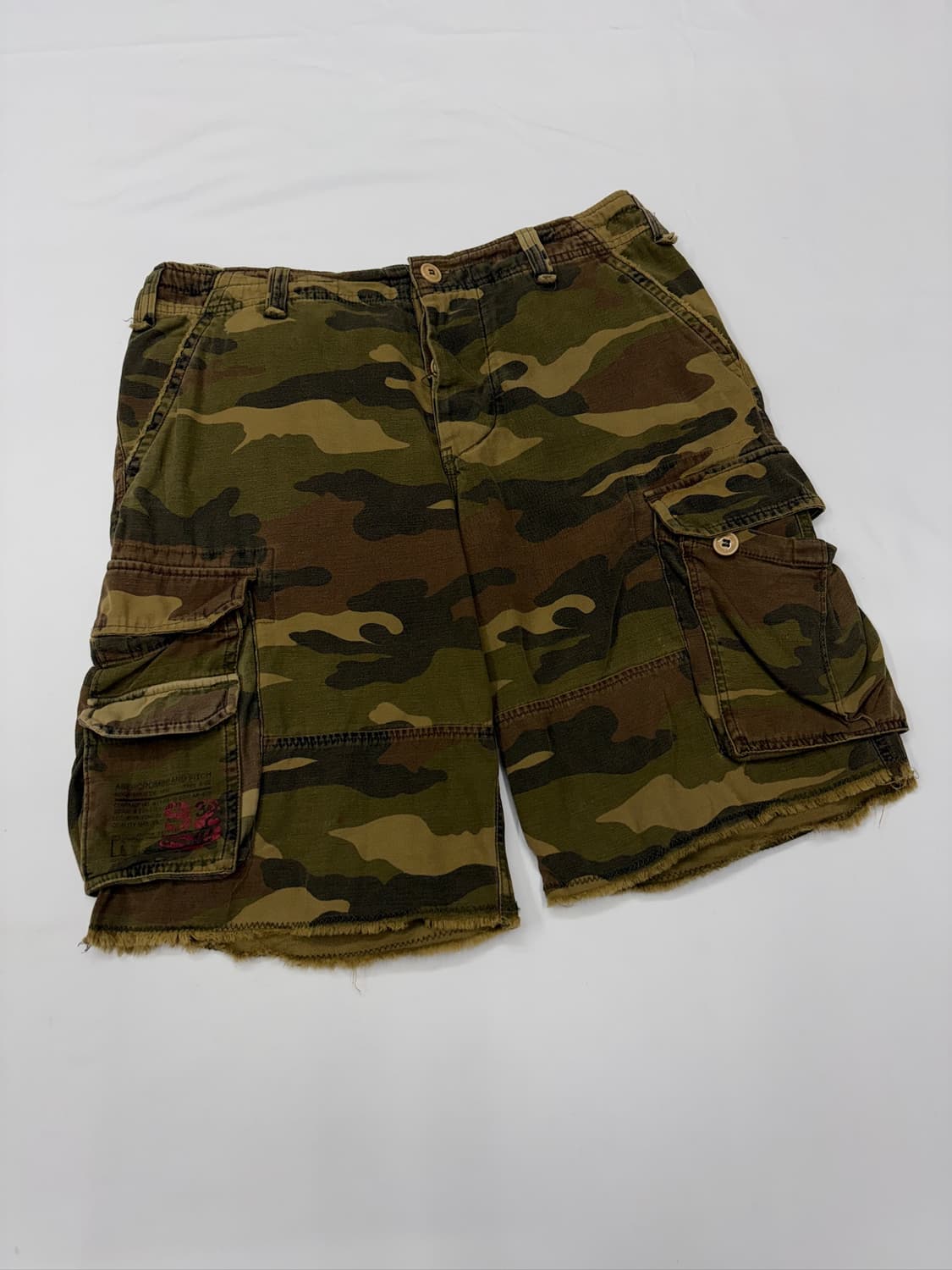 아베크롬비 카모 카고 쇼츠 반바지 팬츠 Abercrombie & Fitc 상품이미지1