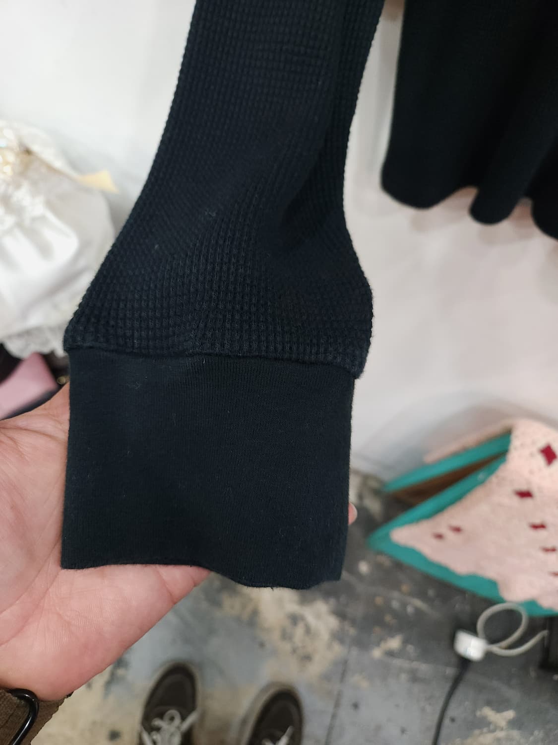 폴로 랄프로렌 블랙 와플 슬리브리스

 상품이미지6