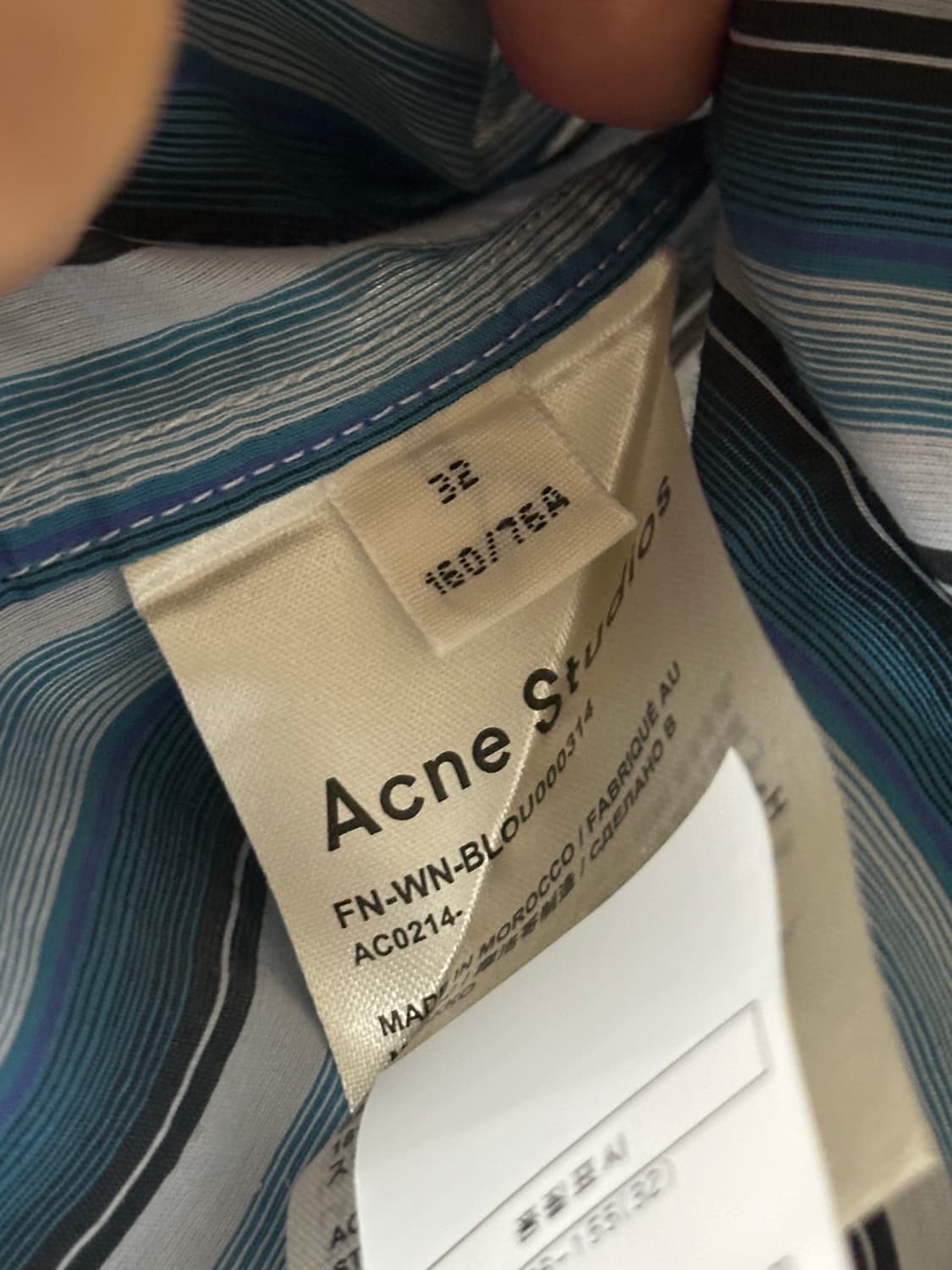 ACNE STUDIOS Shirts 20SS 상품이미지3