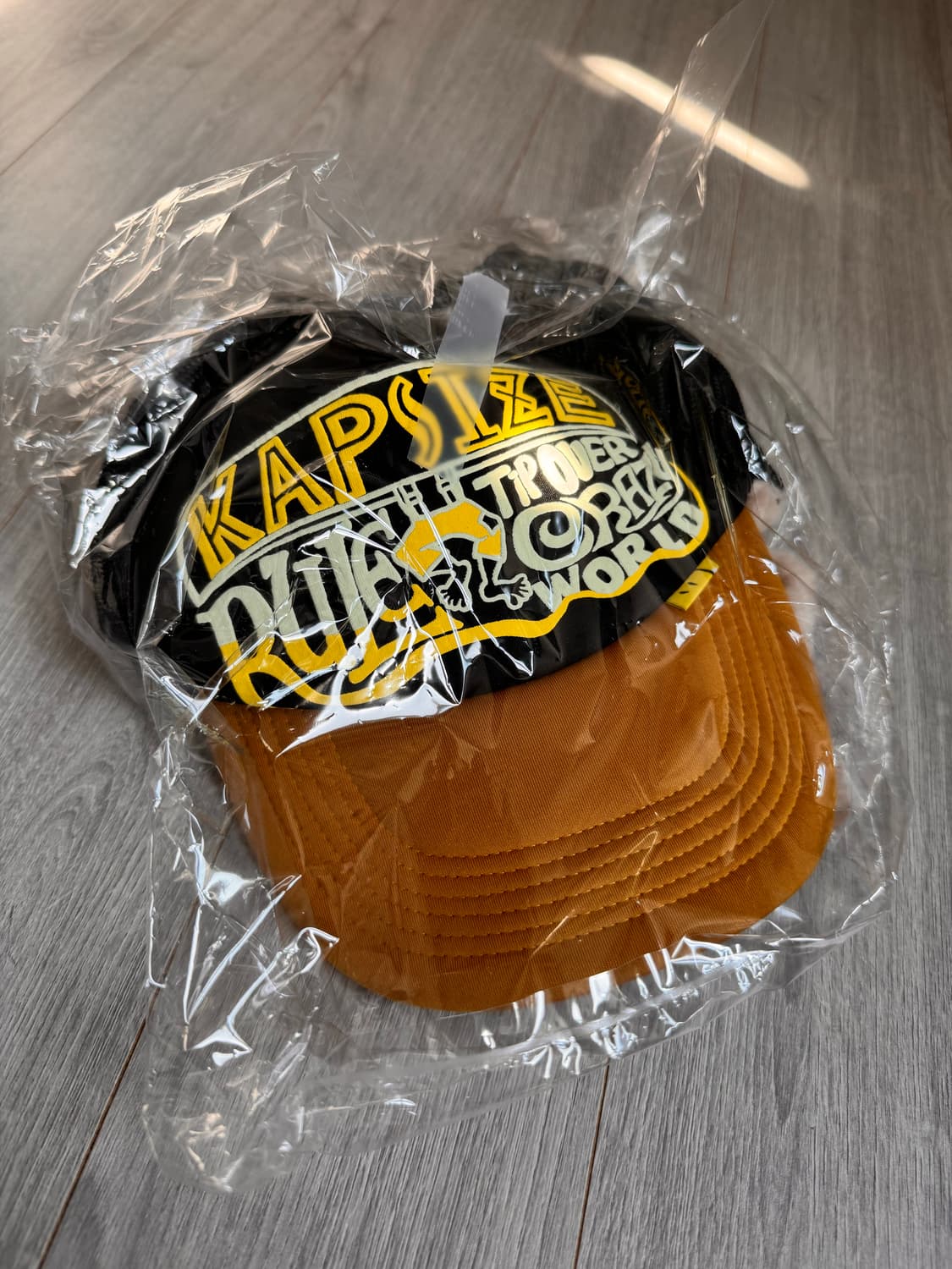 (새상품)kapital lumber truck cap black gold 상품이미지2