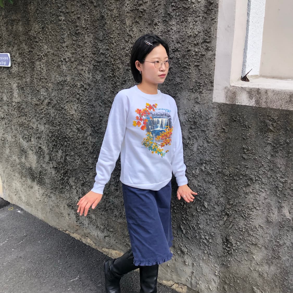 90s USA Sweat Shirt 미국생산 스웻셔츠 맨투맨 상품이미지4