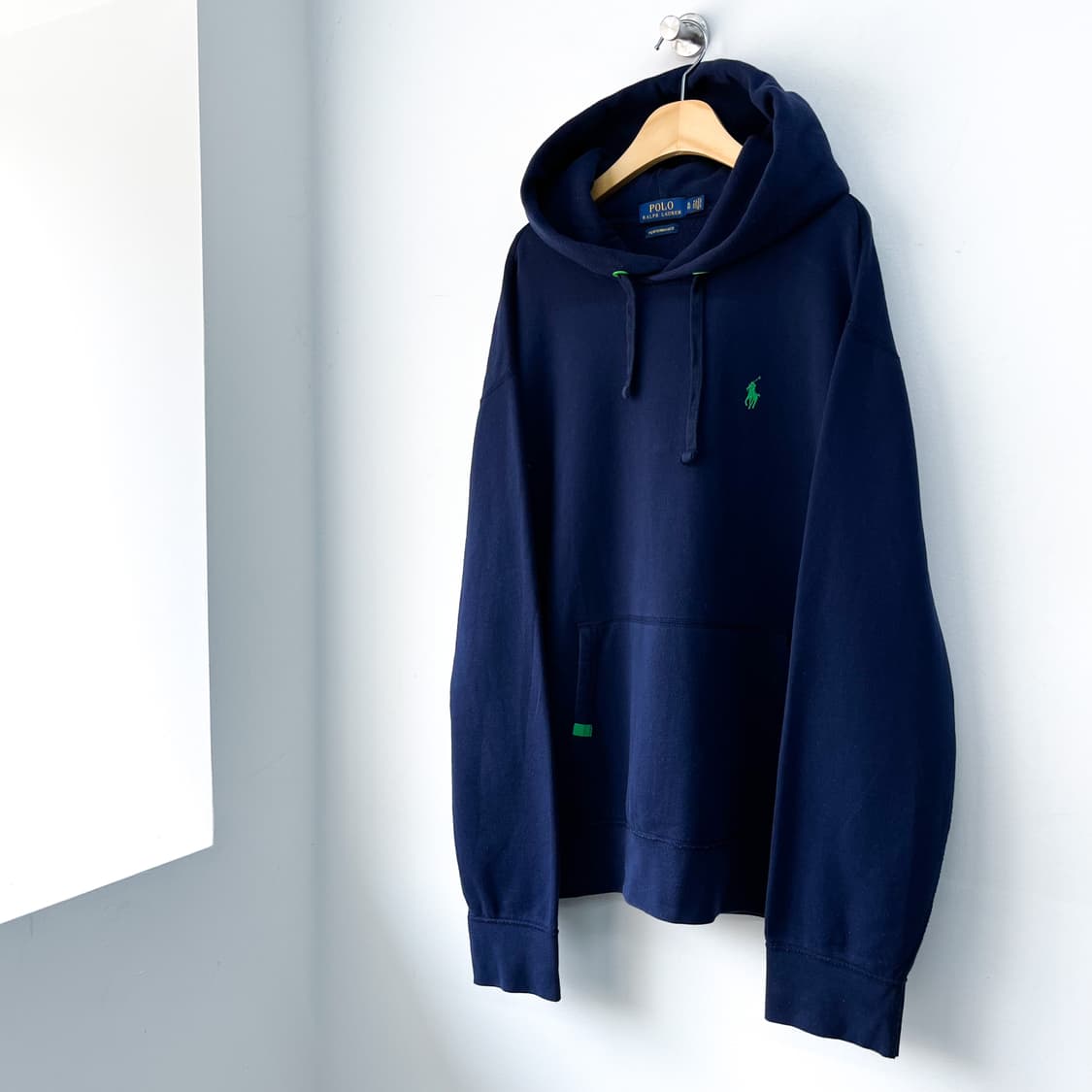 폴로 랄프로렌 신형 포니 블루 네이비 스웻 후드티 상품이미지3