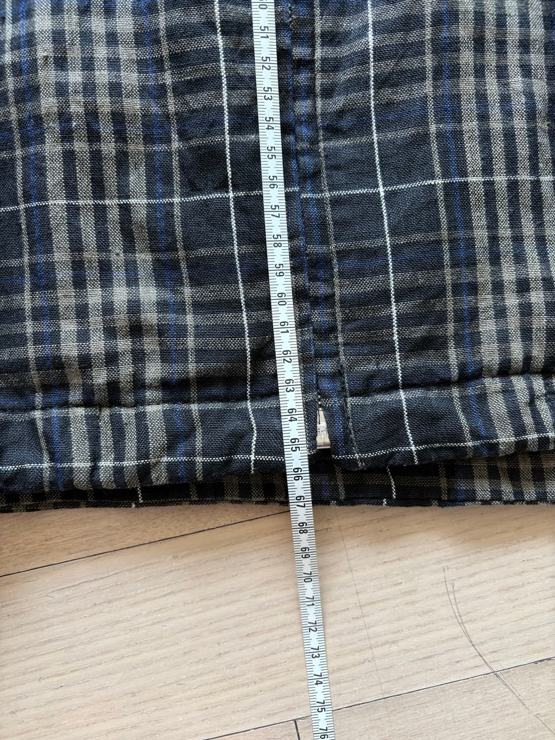 소프넷 마드라스 리넨 자켓 S 상품이미지8