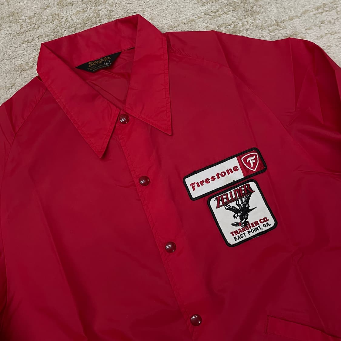 [L]80s Swingster 파이어스톤 스윙스터 코치 자켓 윈드브레이커 상품이미지2