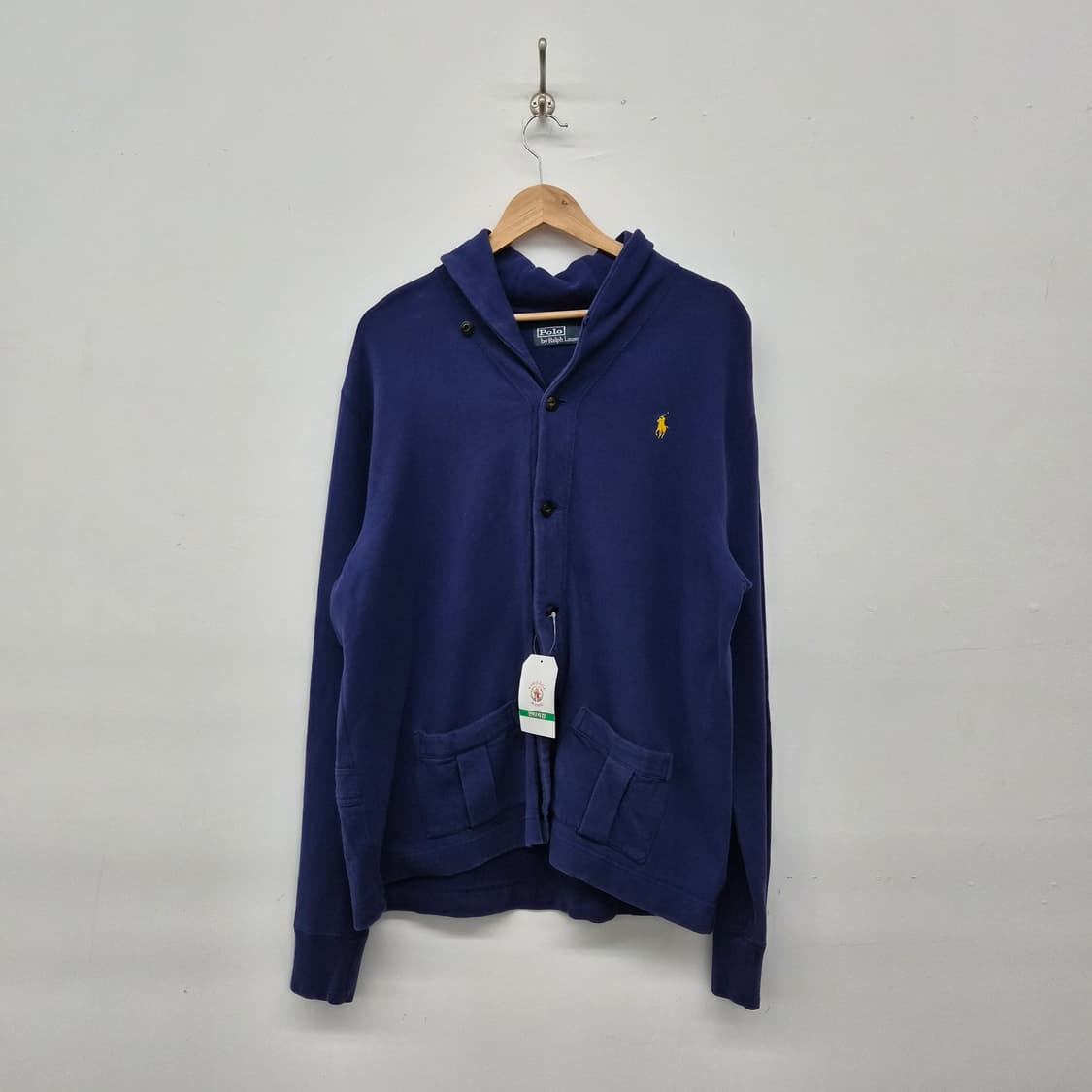 폴로 랄프로렌 네이비 가디건 남성 XL 상품이미지1