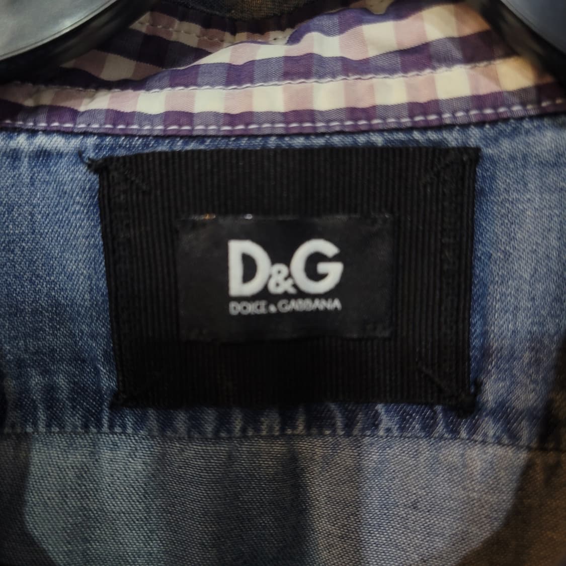 D&G DOLCE & GABBANA 돌체앤가바나 빈티지 데님셔츠 상품이미지4