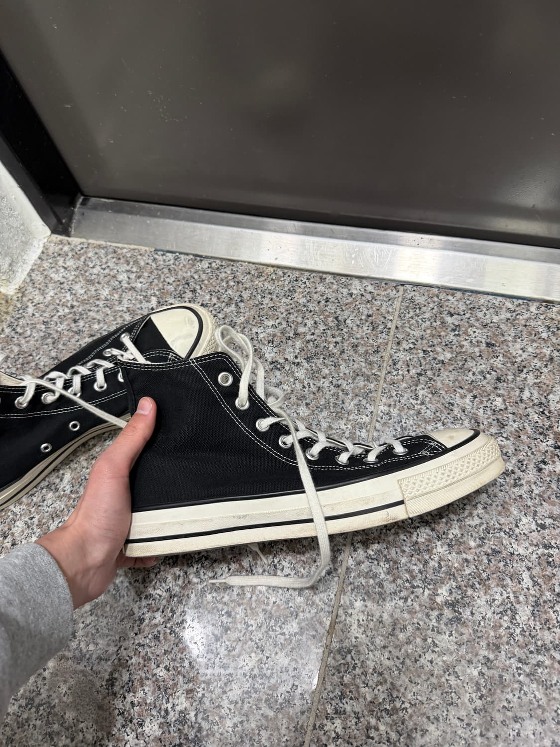 [280] 컨버스 제이옥스 제이하이 블랙 j ox hi 상품이미지4