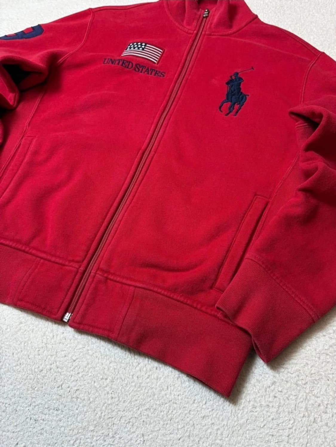 빅포니 브리튼 집업 미국 usa 성조기 집업 🇺🇸 상품이미지3