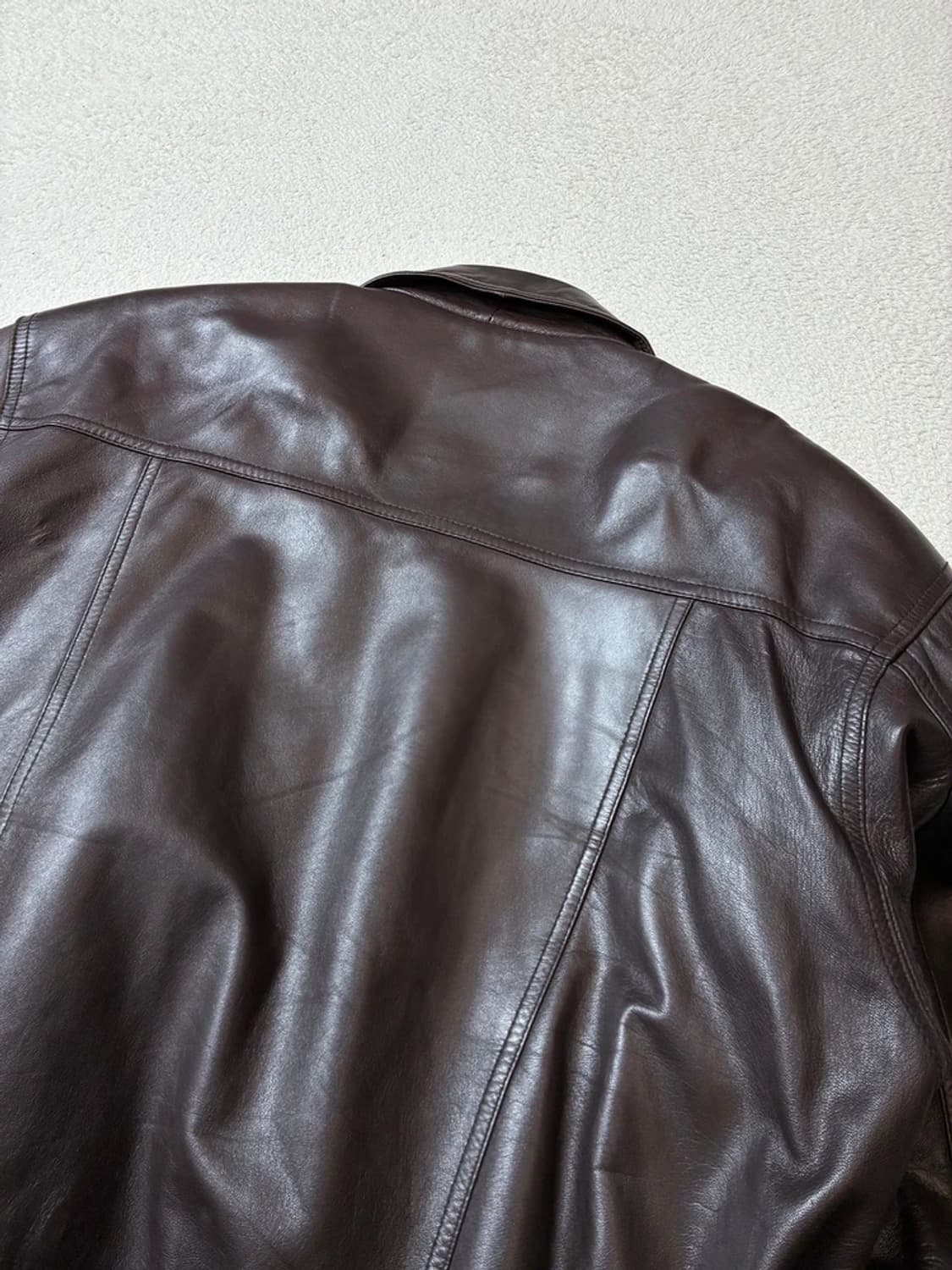 LEMMA 90's 양가죽 봄버 자켓 PN7817 상품이미지5