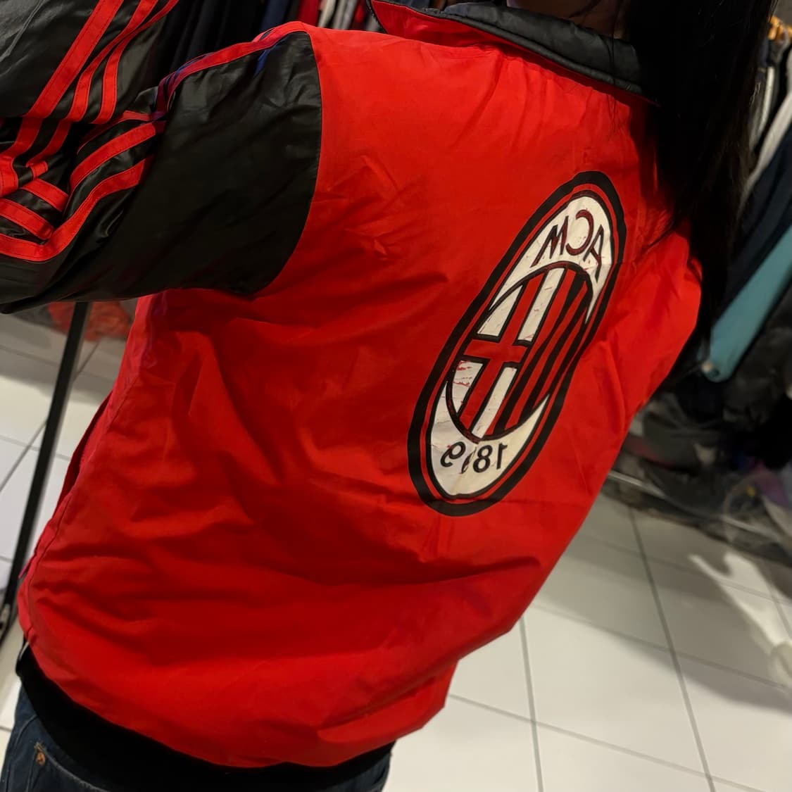 아디다스 AC밀란 리버시블 패딩 점퍼 상품이미지2