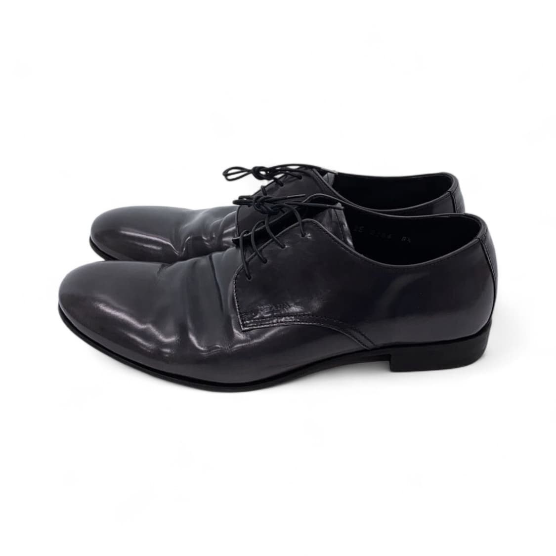 프라다 플레인토 레더 더비슈즈 상품이미지2