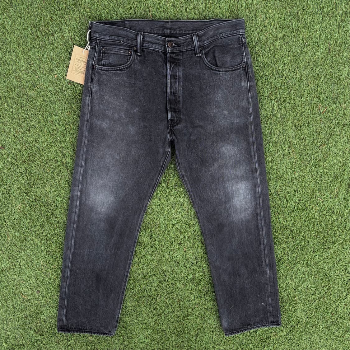 리바이스 501 스트레이트 블랙진 (36)   상품이미지4