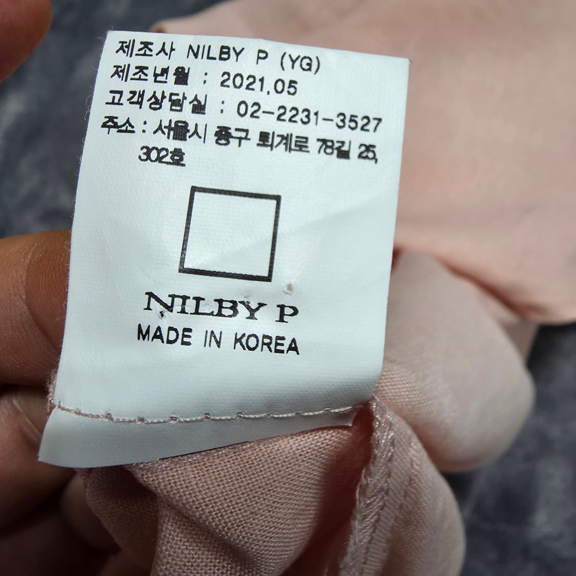 (F)여성 닐바이피 반팔 린넨 셔츠  상품이미지5