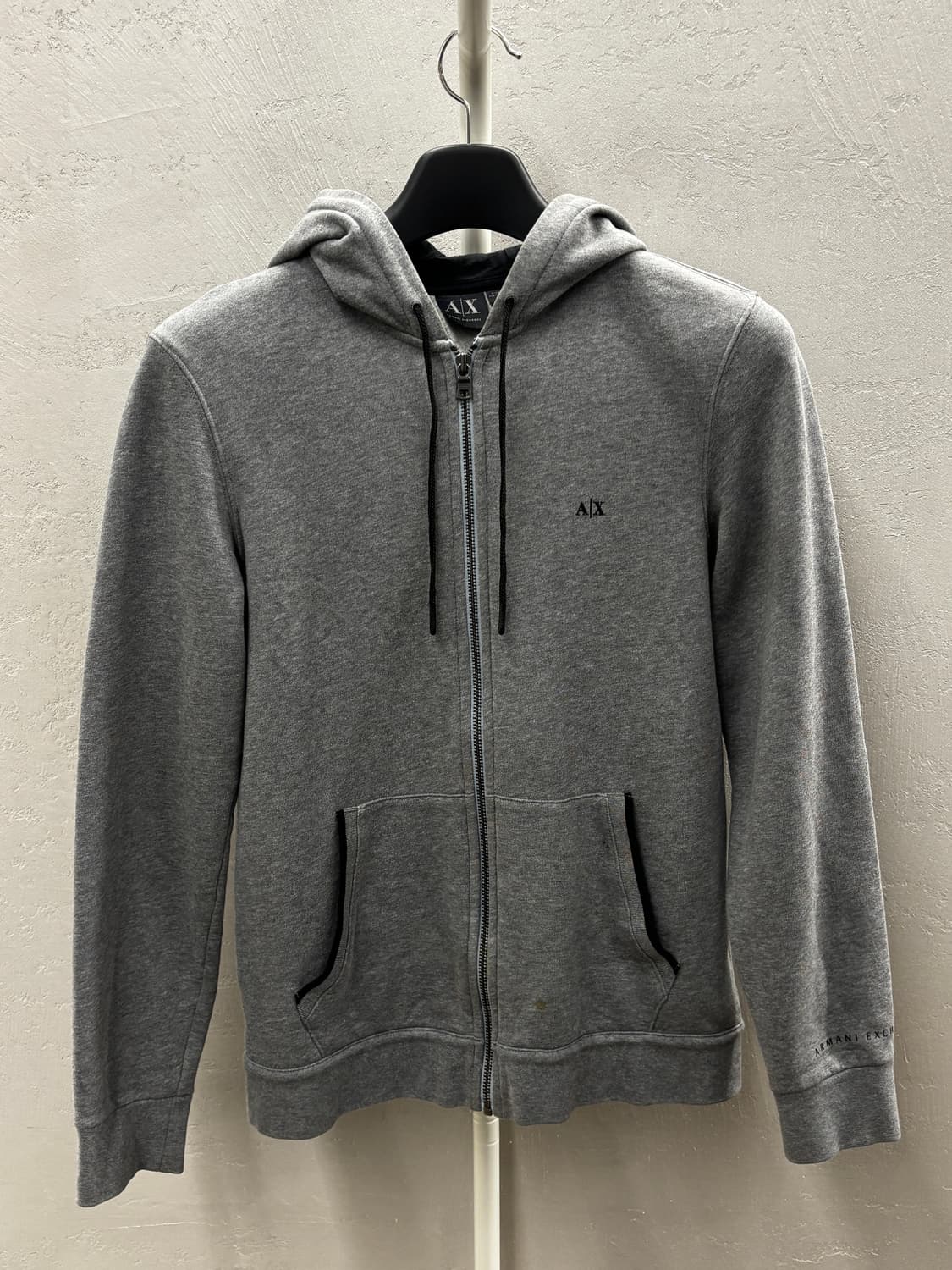 ARMANI EXCHANGE 후드집업 S 회색 상품이미지2