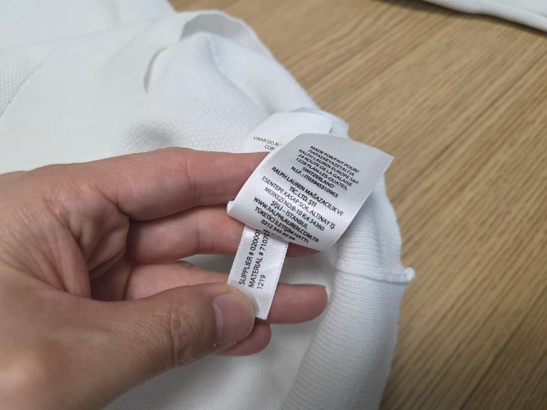 폴로 랄프로렌  코튼 하프 집업 스웨터  상품이미지7