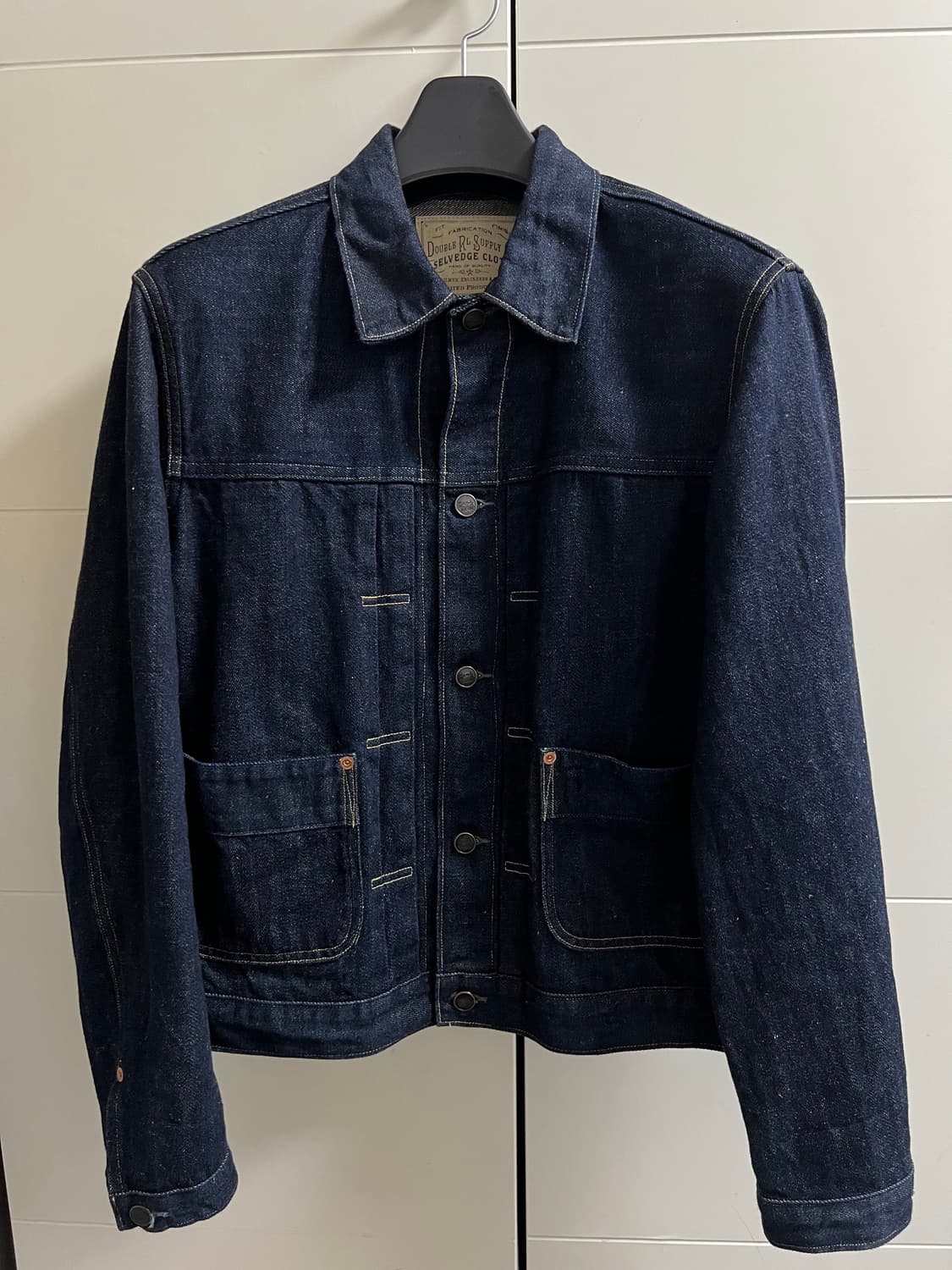 택포75) RRL 더블알엘 리미티드에디션 임브로이더 데님자켓 S 상품이미지2
