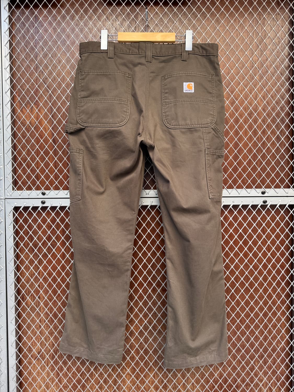 칼하트 릴렉스핏 카펜터팬츠 카키 브라운 34 상품이미지6