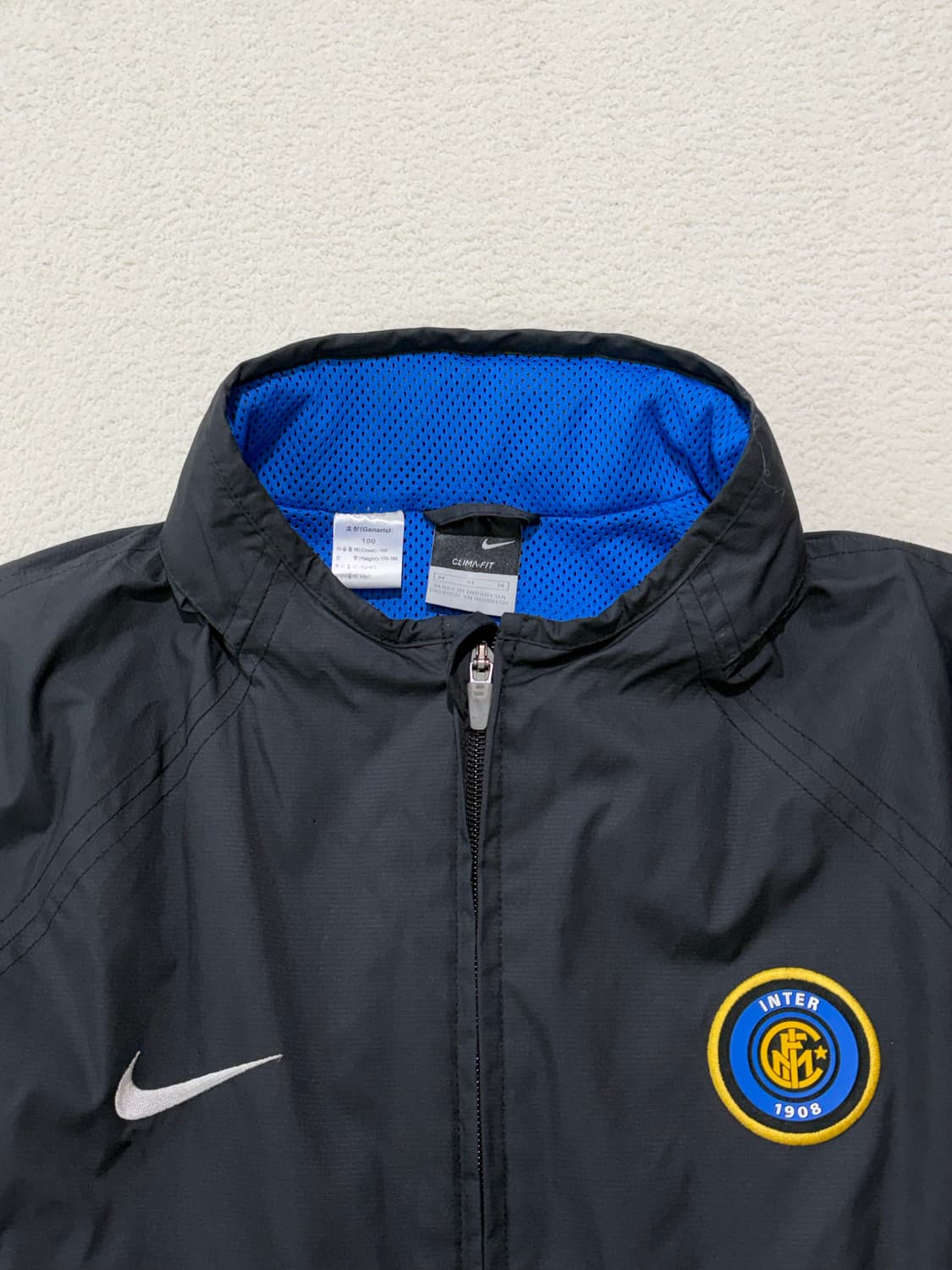나이키 인터밀란 축구 유니폼 져지 바람막이 집업 100 상품이미지2