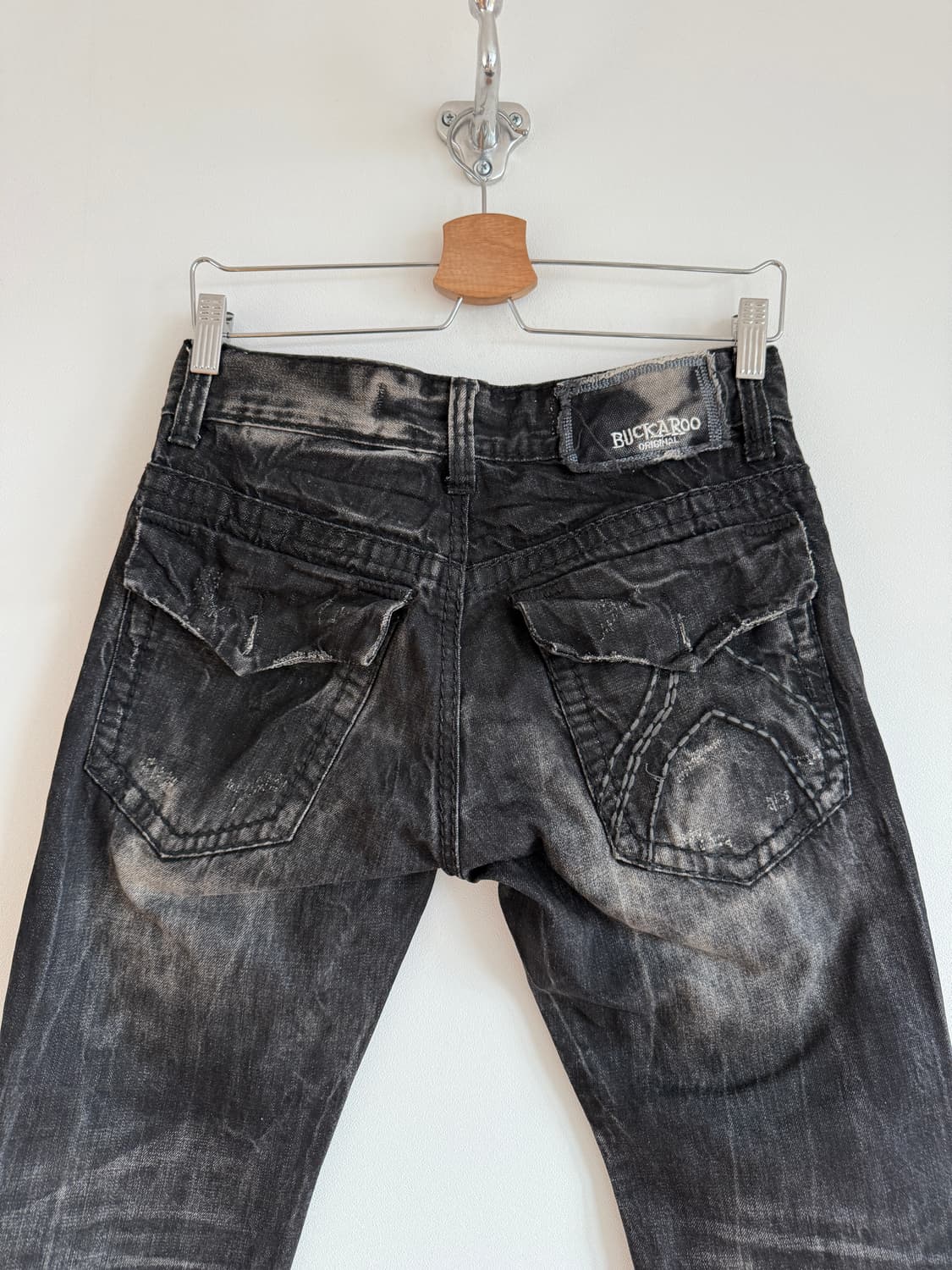 버카루(BUCKAROO) 워싱 데님 상품이미지5