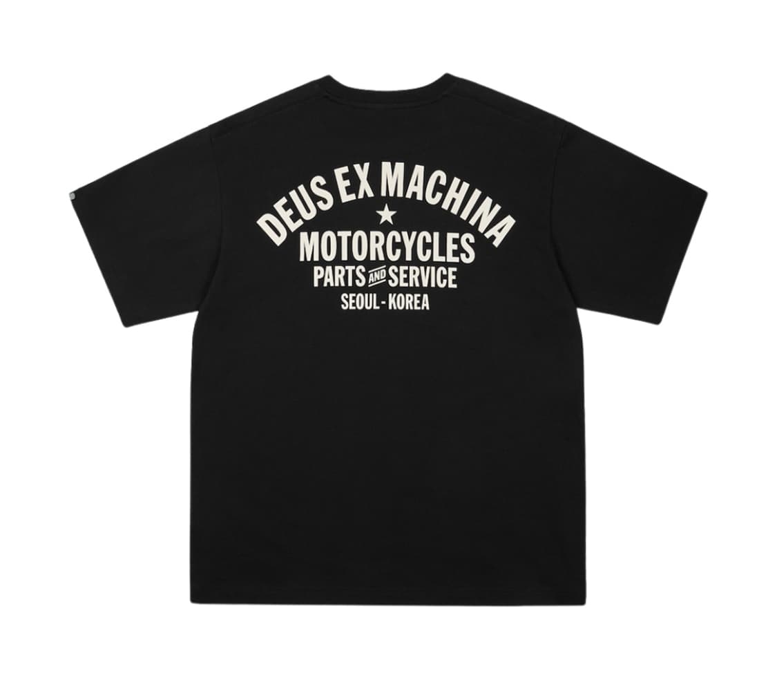 [새상품] 데우스 엑스 마키나 서울 오리지널 어드레스 티셔츠 블랙  L 상품이미지2