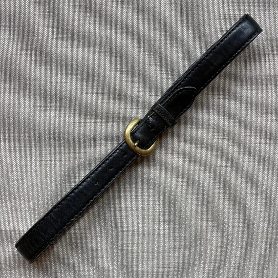 [34] 70s USA HARNESS HOUSE 블랙 스티어하이드 벨트 상품이미지3