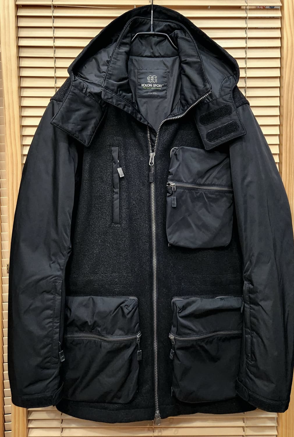 코오롱스포츠 남성 포켓장식 점퍼100 상품이미지1