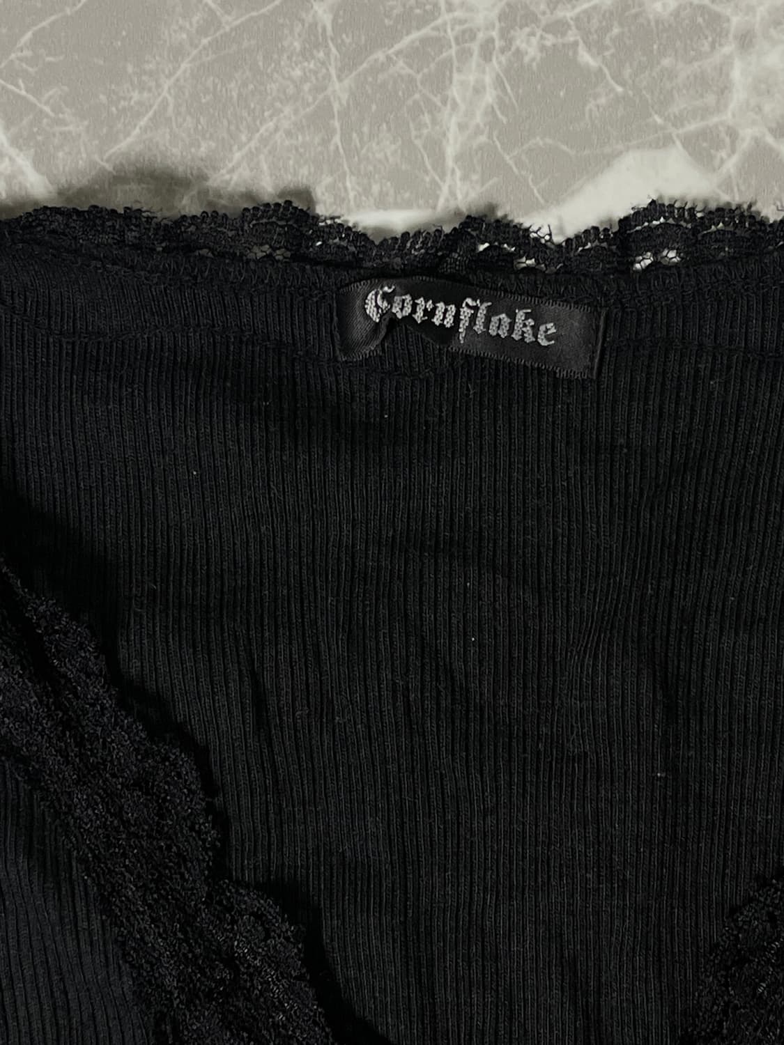 v neck punk sleeveless top 상품이미지4