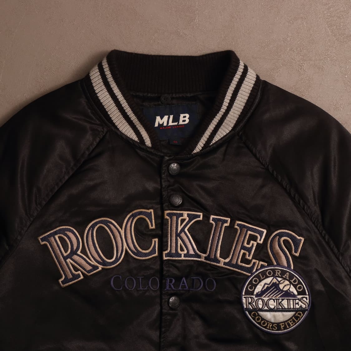 90's MLB 콜로라도 베이스볼 누빔 자켓 A1835 상품이미지2