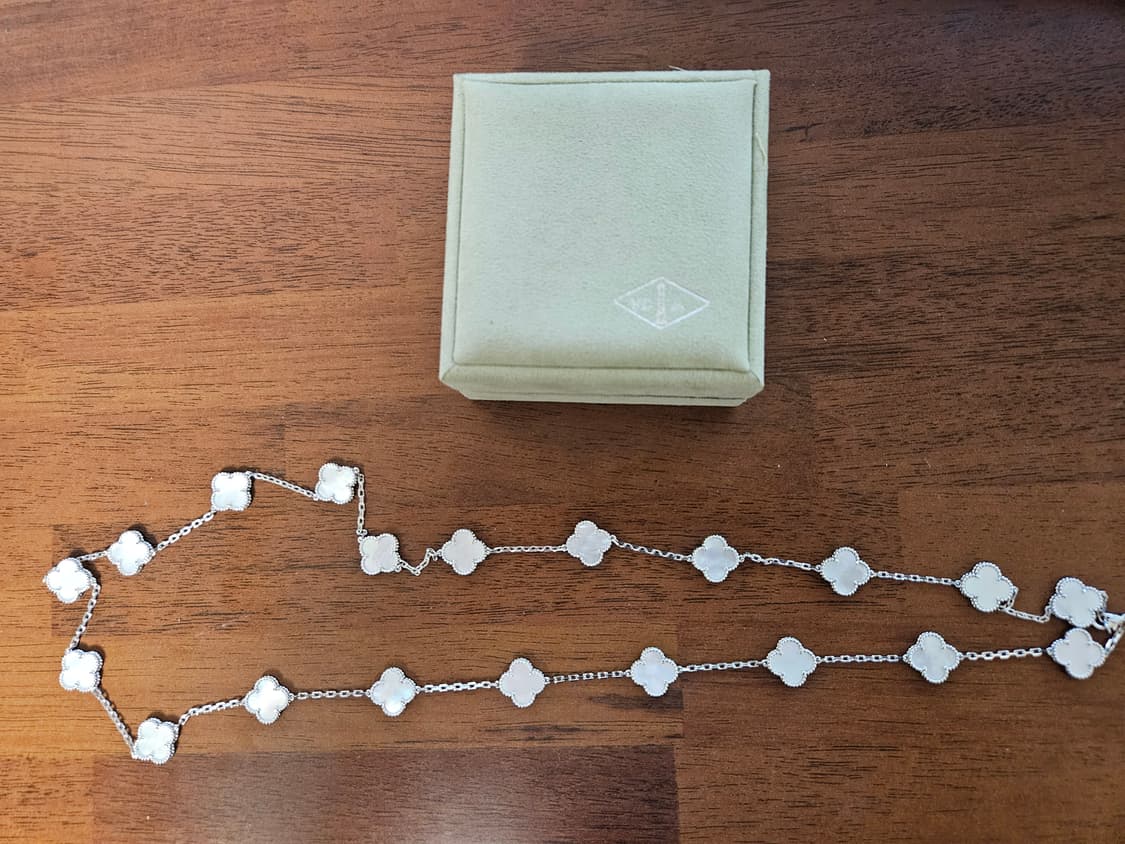 반클리프 아펠의 알함브라 20모티브 목걸이(빈티지 제품) 상품이미지1