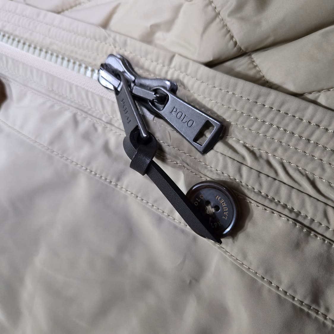 S 폴로랄프로렌 패딩코트 베이지 상품이미지4