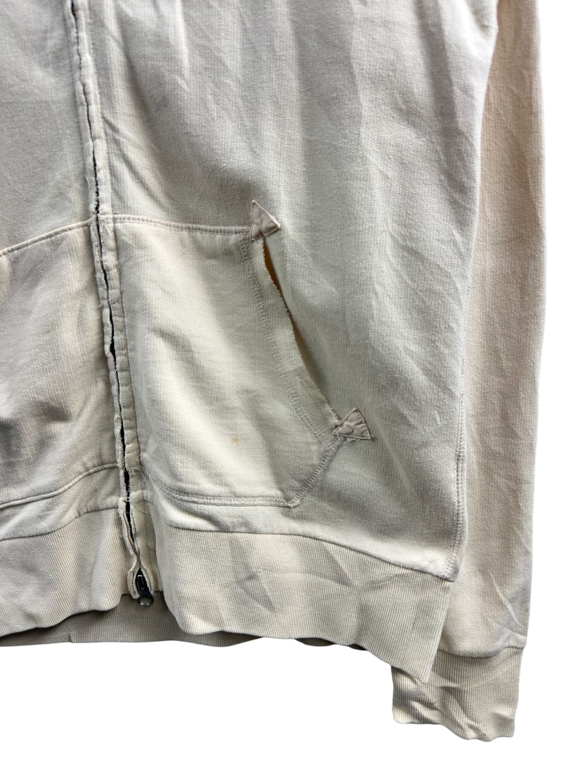 JPN Y2K 베이지 후드집업1227 상품이미지4