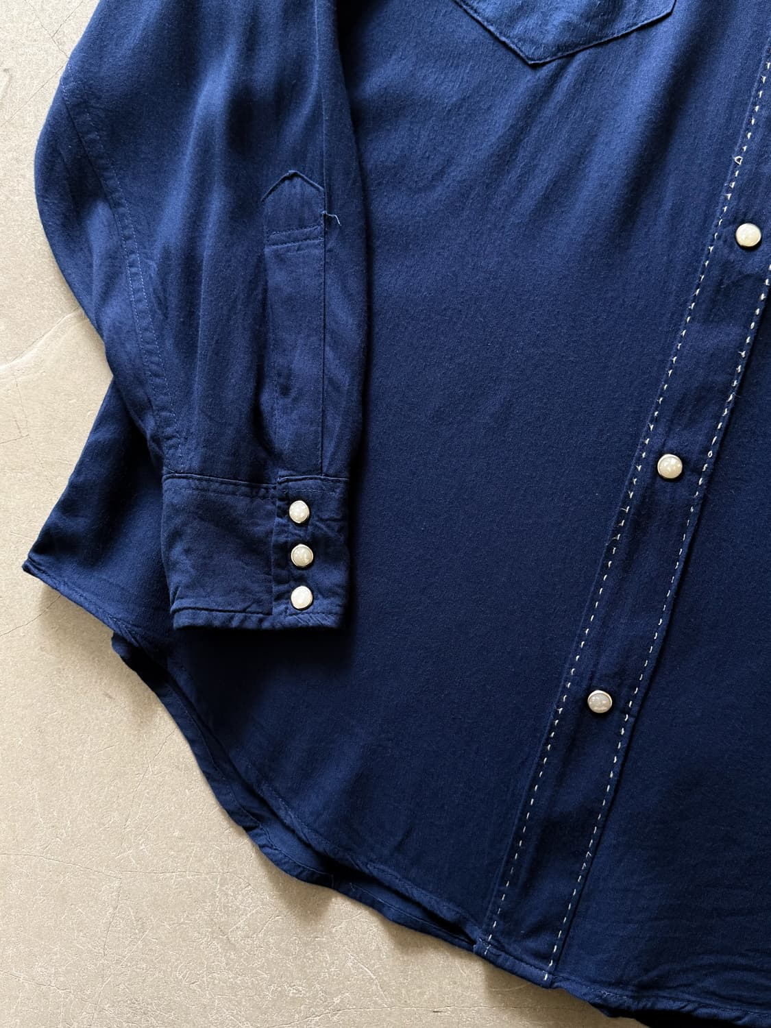 Sugar Cane Contrast Stitch Western Shirt 상품이미지6
