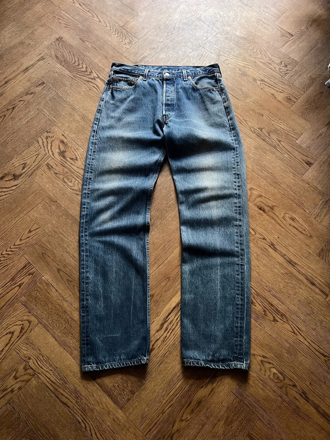 [36]00's 리바이스 501XX 발렌시아 555 팩토리 데님 팬츠 상품이미지1