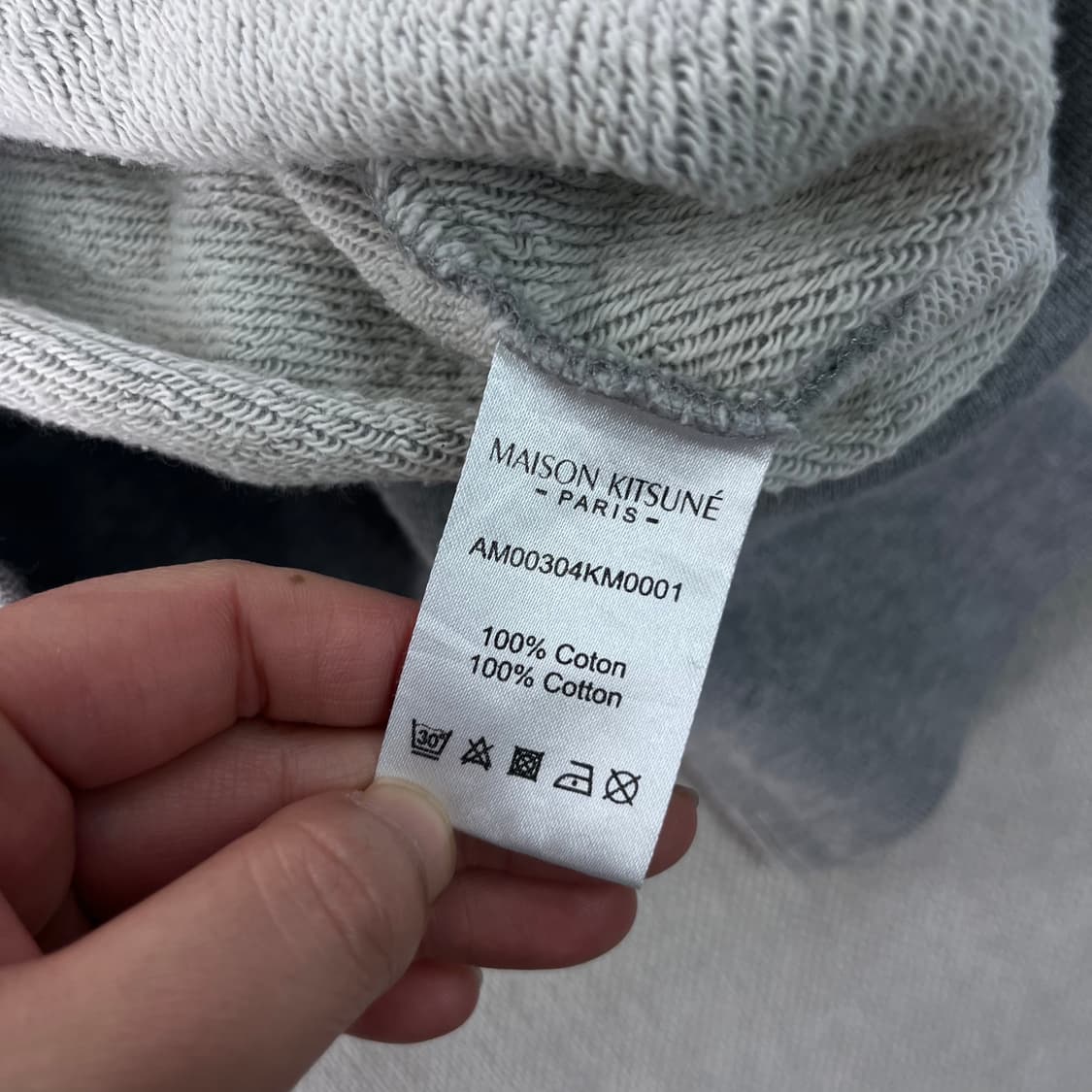 100 메종키츠네 컬러 폭스 후드집업 상품이미지4