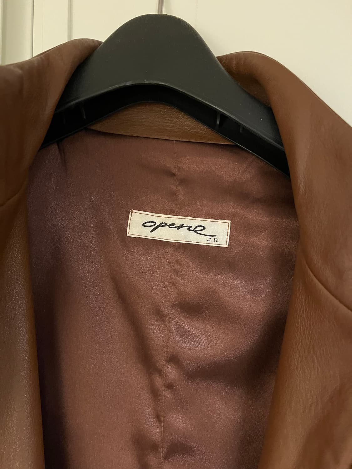 빈티지 브라운 가죽자켓 상품이미지3