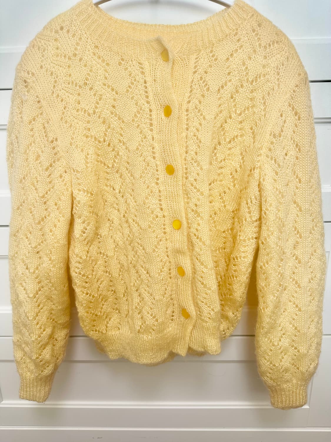 연노랑 병아리 자개단추 2set(이너+가디건) 상품이미지2