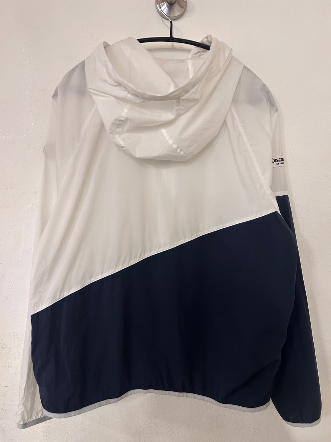 디스커버리 바람막이 100 네이비/화이트 상품이미지6