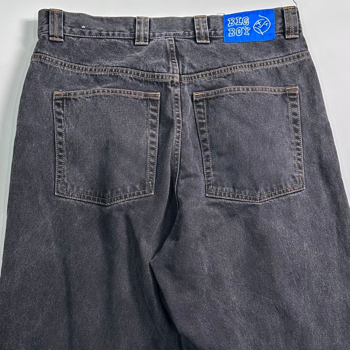 폴라 스케이트 빅보이 흑청 와이드 팬츠 상품이미지6