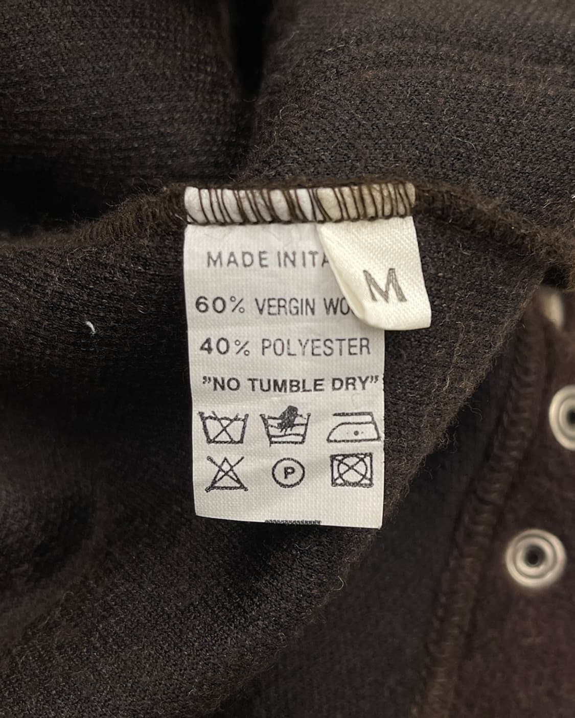 미츠미네 클래식 울 블루종 상품이미지10