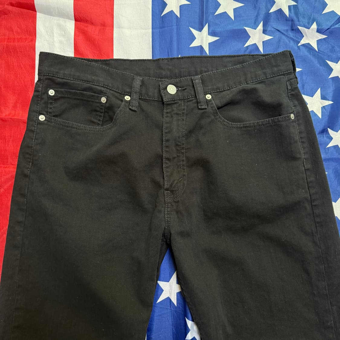 levi's 505 리바이스 505 데님 블랙진 34x32 -18 상품이미지4