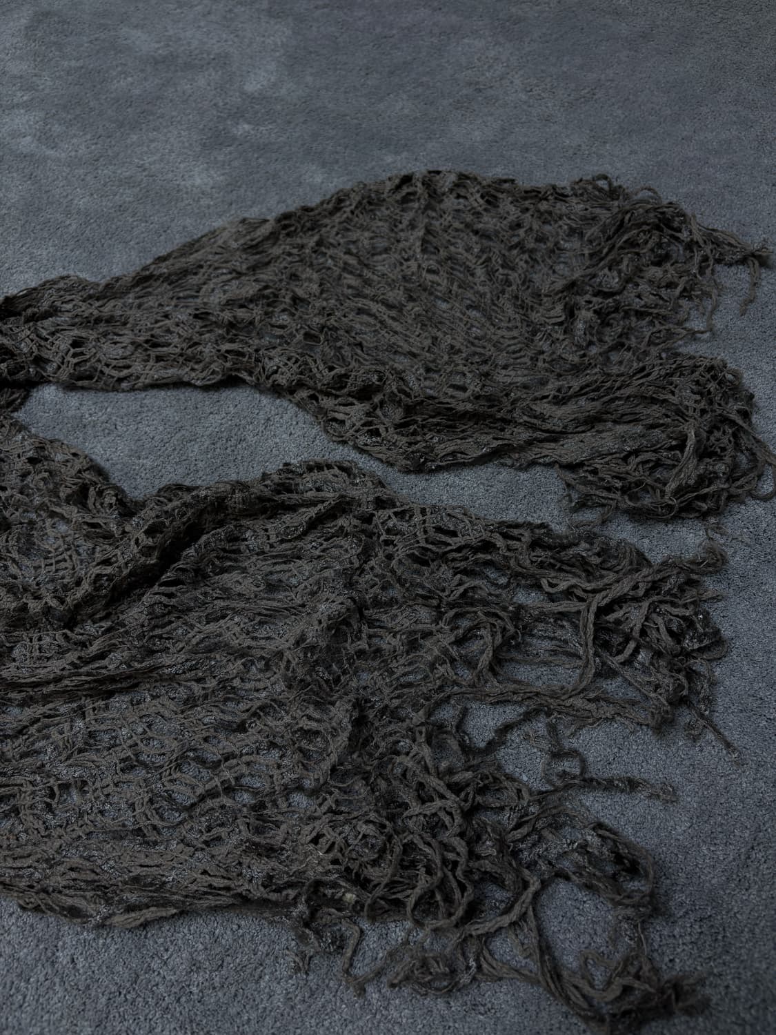 Vintage v-kei grunge mood scarfu 상품이미지3